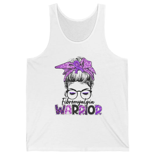 Fibromyalgia Warrior Strong Women Fibromyalgia Awareness Unisex Jersey Tank