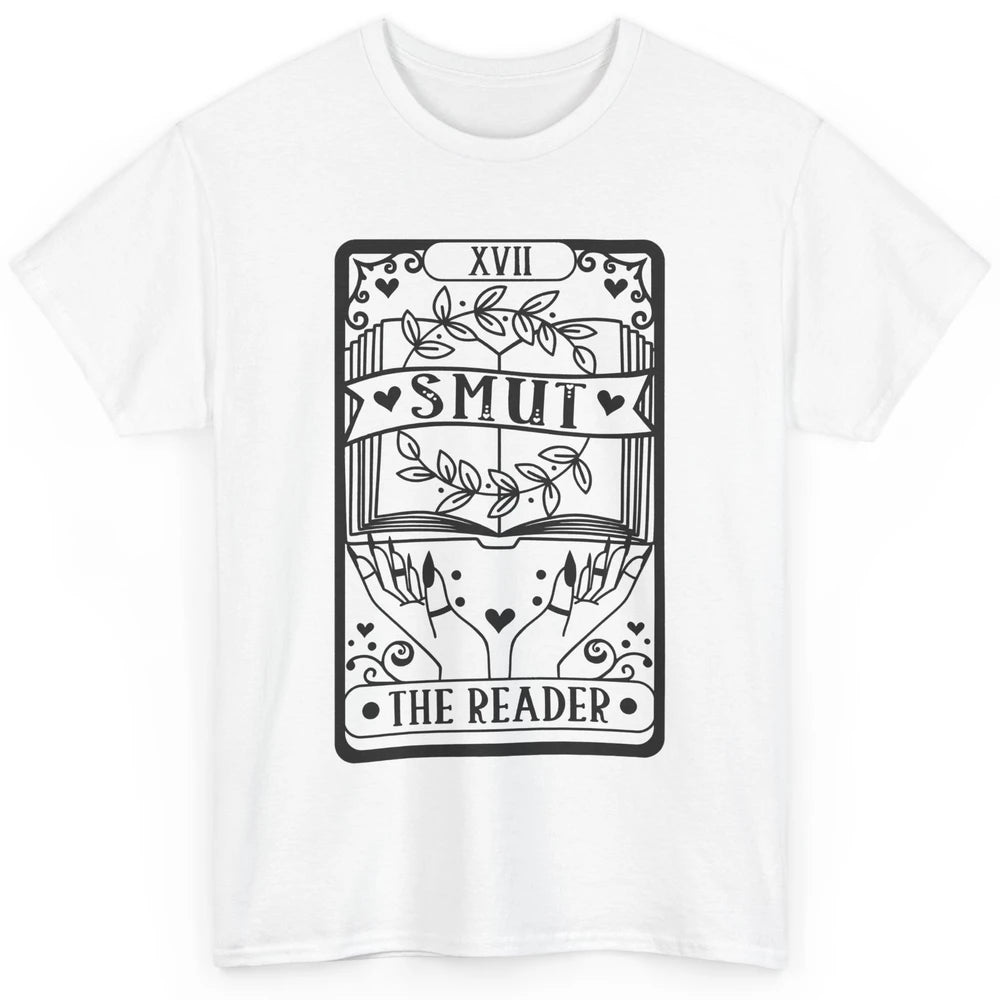Retro Smut The Reader Tarot Card Halloween Book Lovers Classic Unisex T-Shirt
